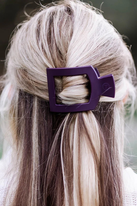 Teletie Medium Flat Square Clip