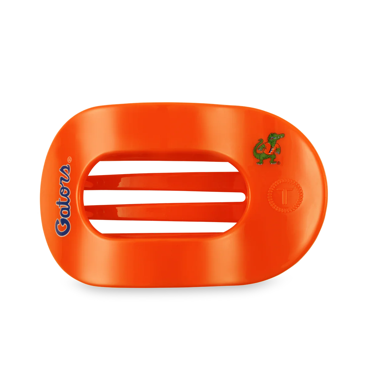 Teleties 'Go Gators!' Large Flat Round Clip