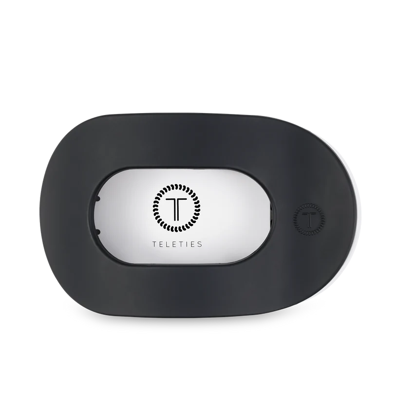 Teletie Medium Flat Round Clip