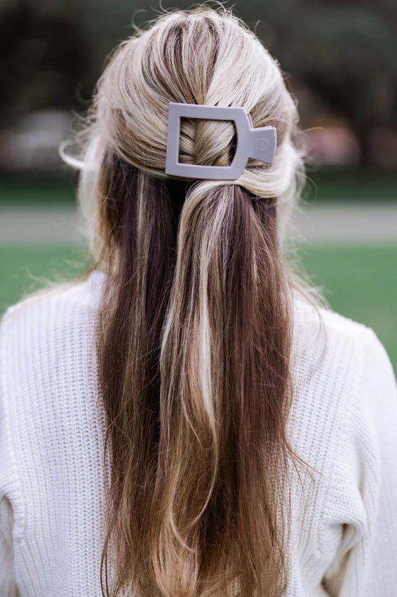 Teletie Medium Flat Square Clip