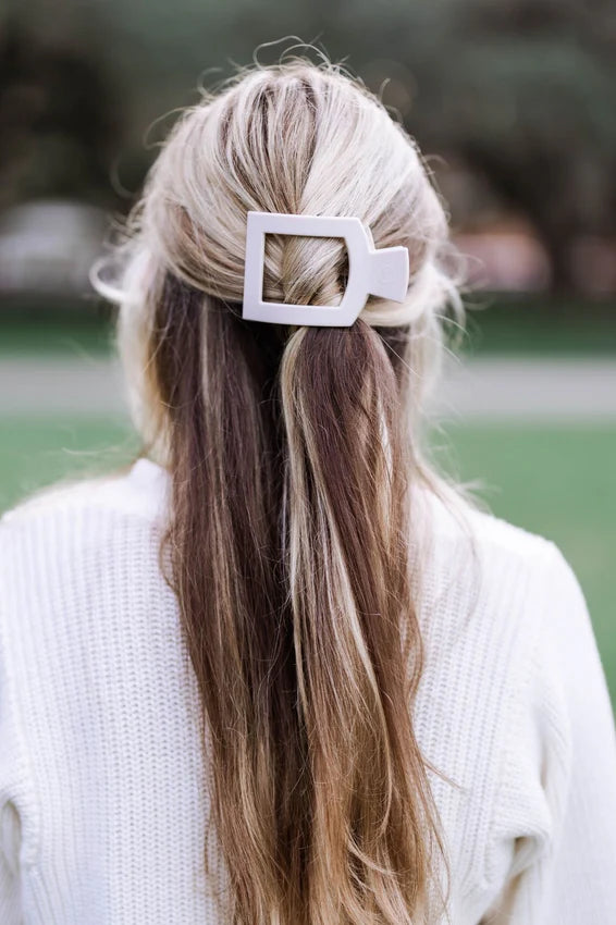 Teletie Medium Flat Square Clip
