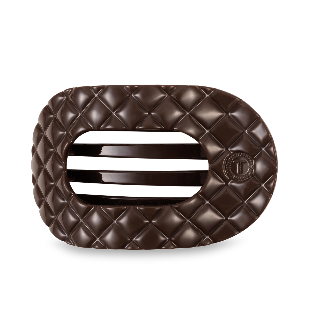 Teletie Large Flat Round Clip