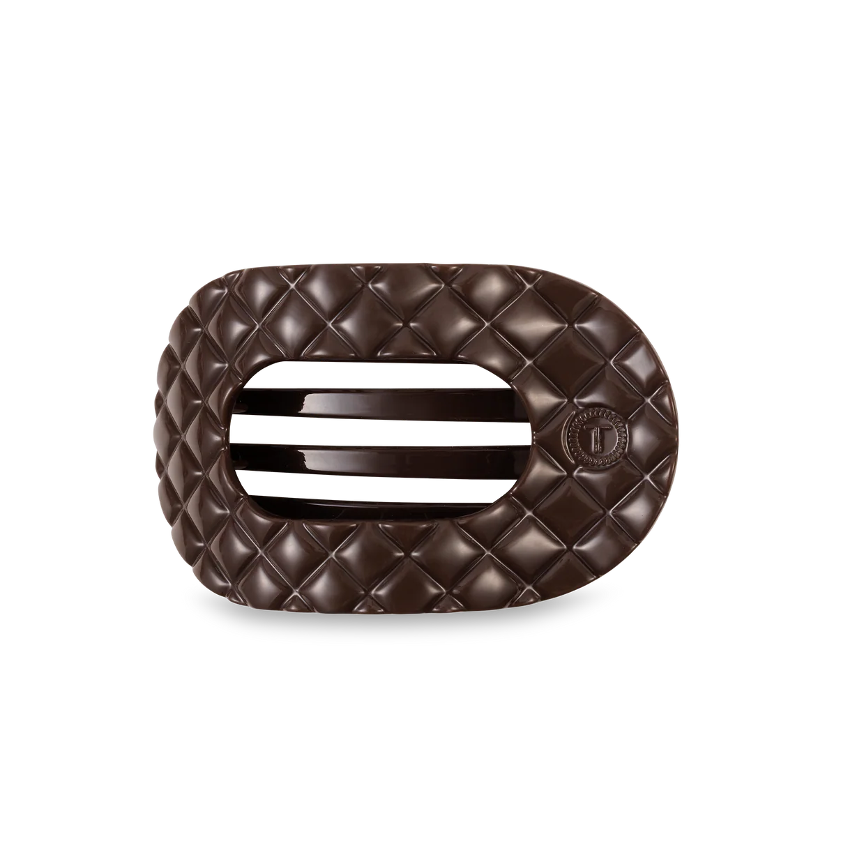 Teletie Medium Flat Round Clip