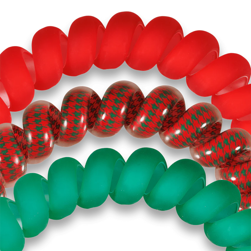 Teletie 'Classy Christmas' Small 3PK