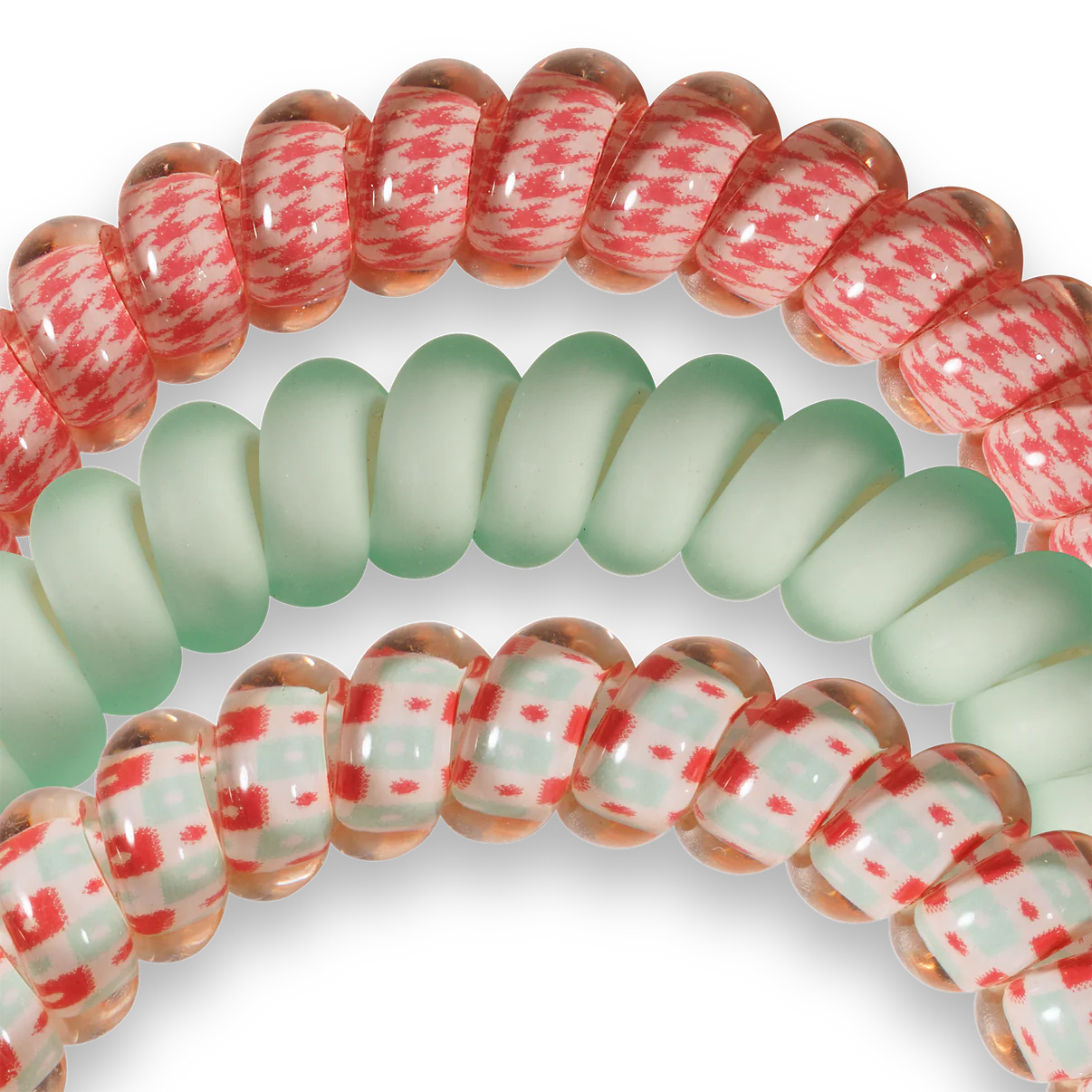 Teleties 'Calming Coral' Small 3PK