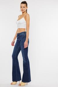 KanCan Medium Wash Mid Rise Flare Jeans