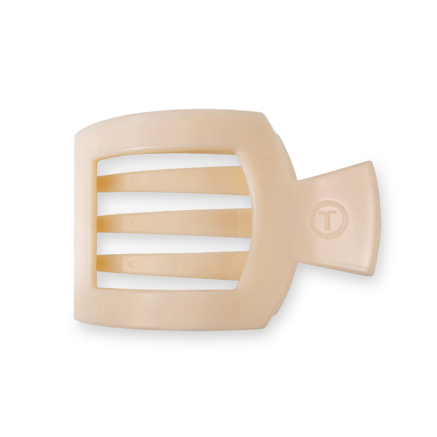 Teletie Medium Flat Square Clip