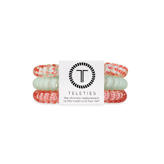 Teleties 'Calming Coral' Small 3PK
