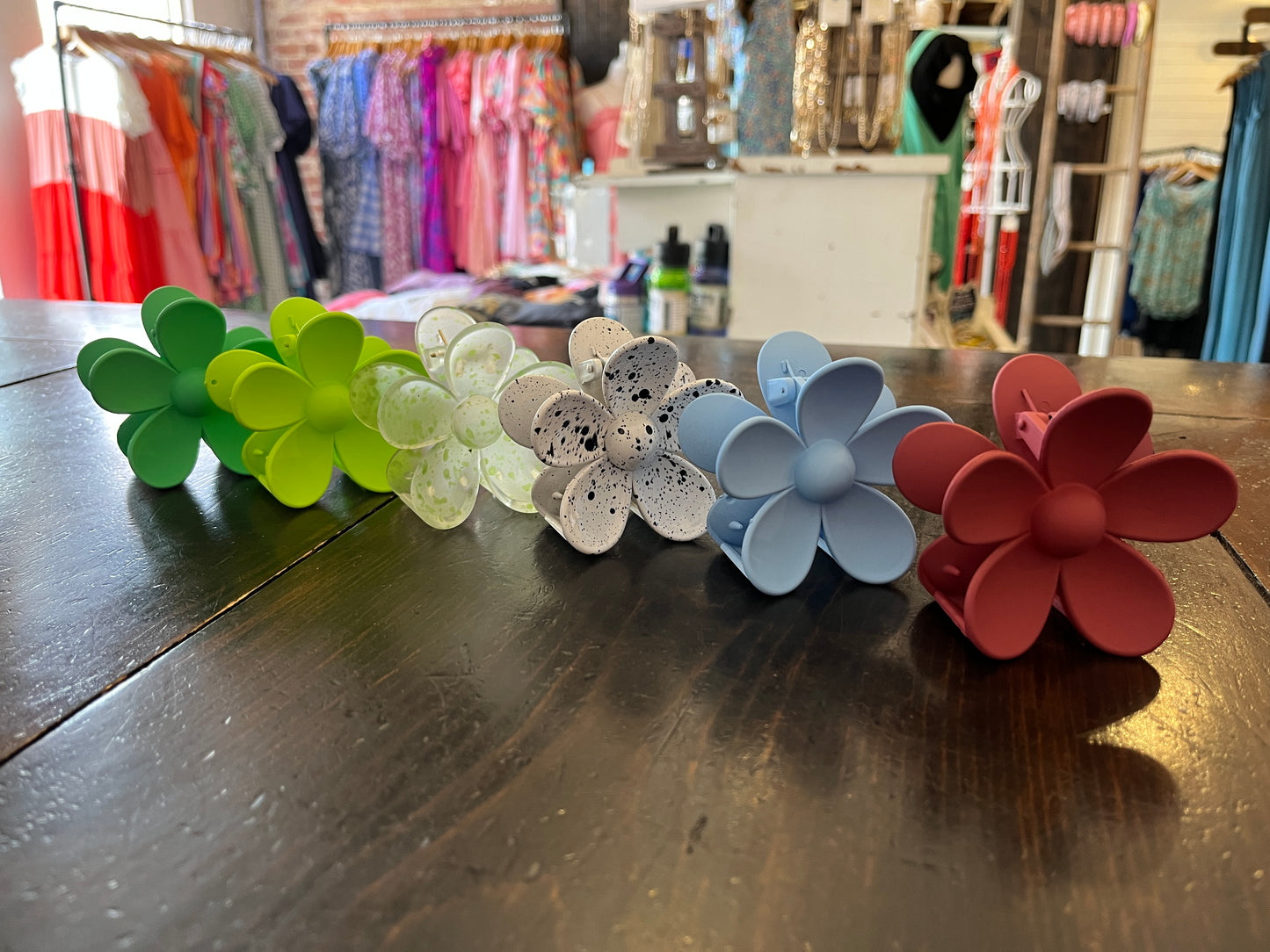 Flower Hair Clip