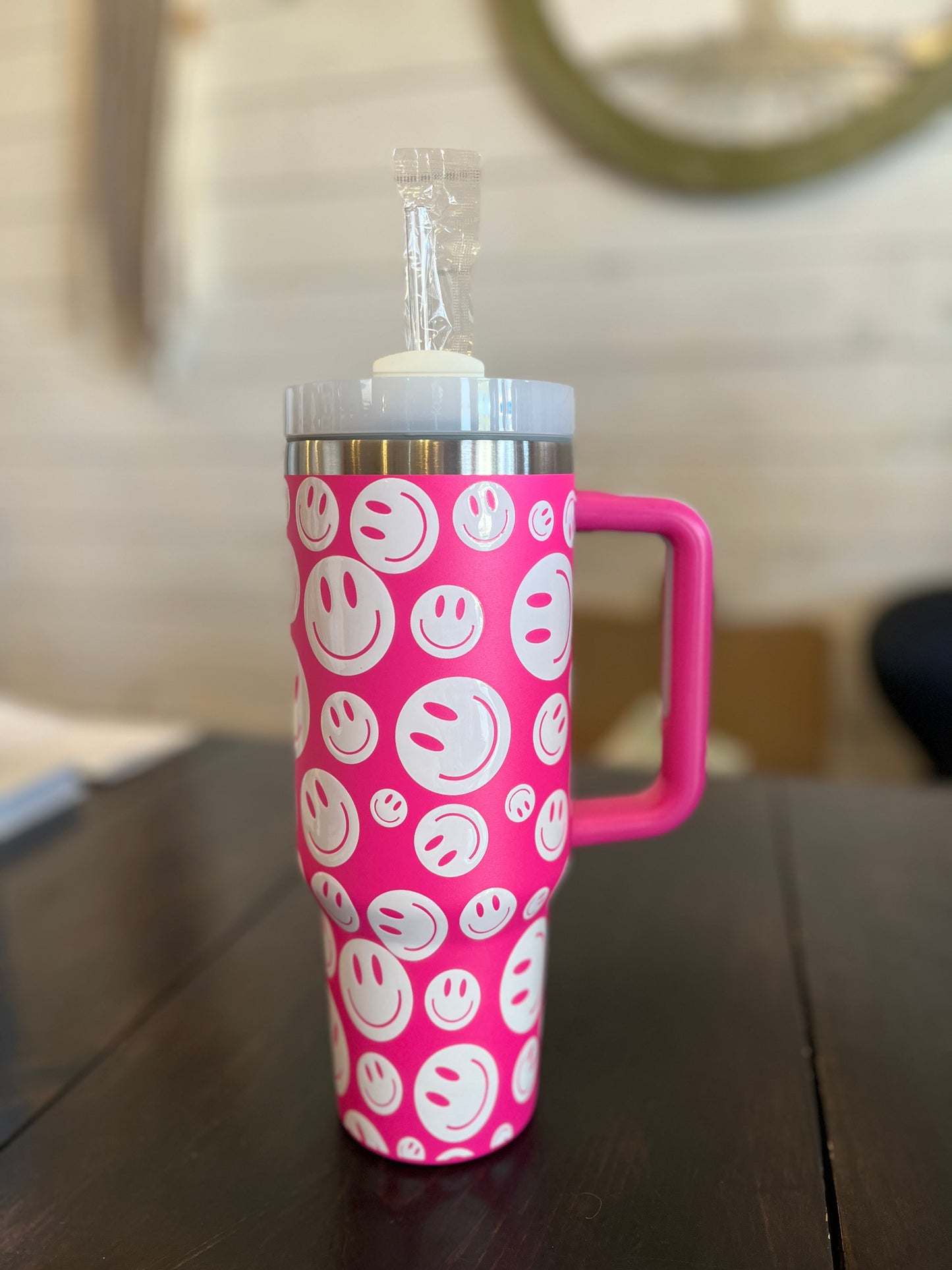 40oz Stainless Steel Tumbler w/ Handle