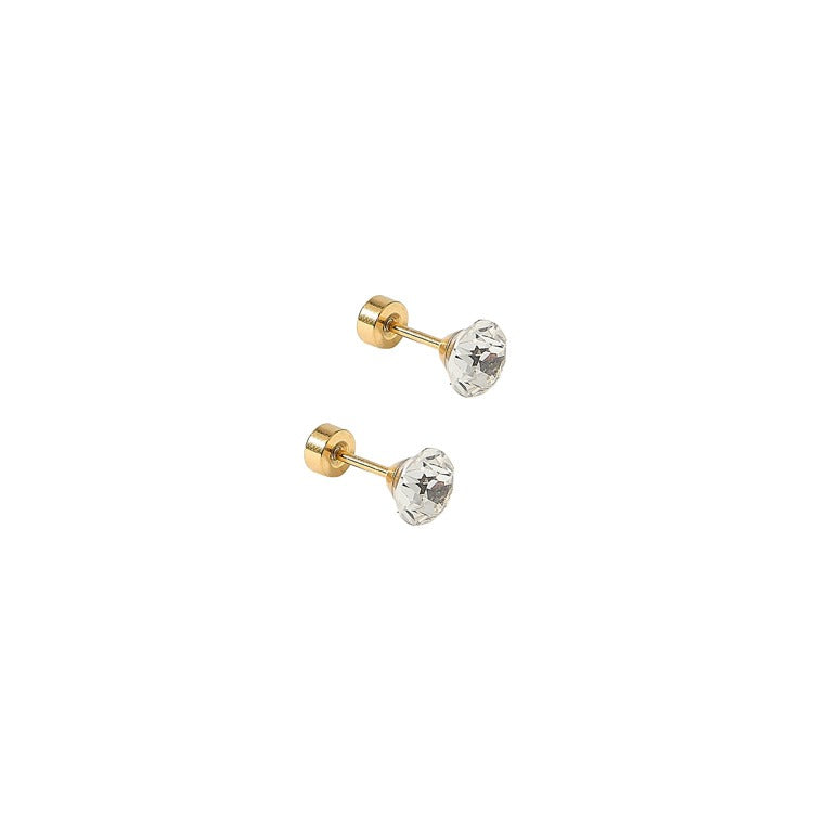 LINNY CO Screwback Stud Earrings Lux - Zuri Iridescent