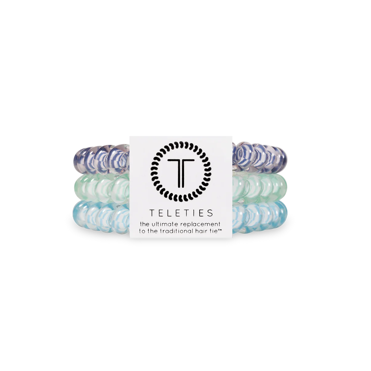 Teleties 'Totally Turquoise' Small 3PK