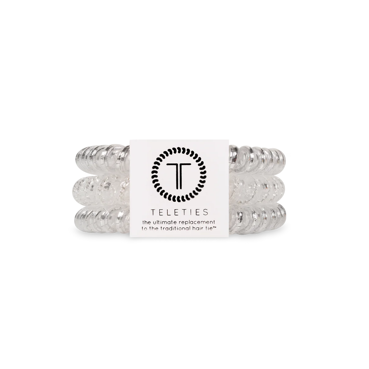 Teleties 'Silver Slay' Small 3PK