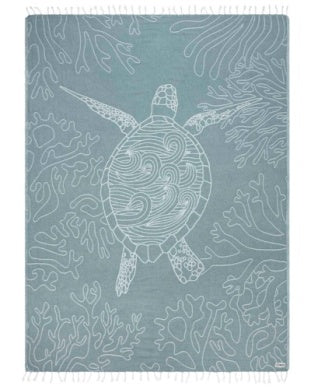 Sand Cloud Sea Turtle Reef Deep Ocean - Large-Deep Ocean