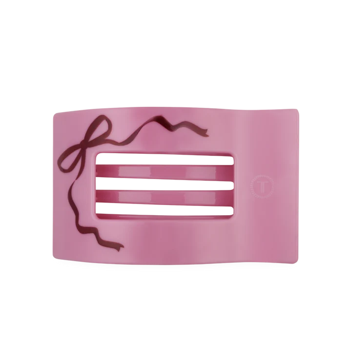 Teleties 'Just Add a Bow' Large Flat Rectangle Hair Clip