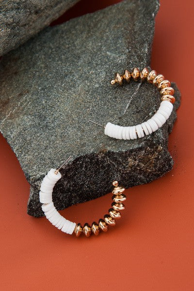 Mix Disc Ball Hop Earrings