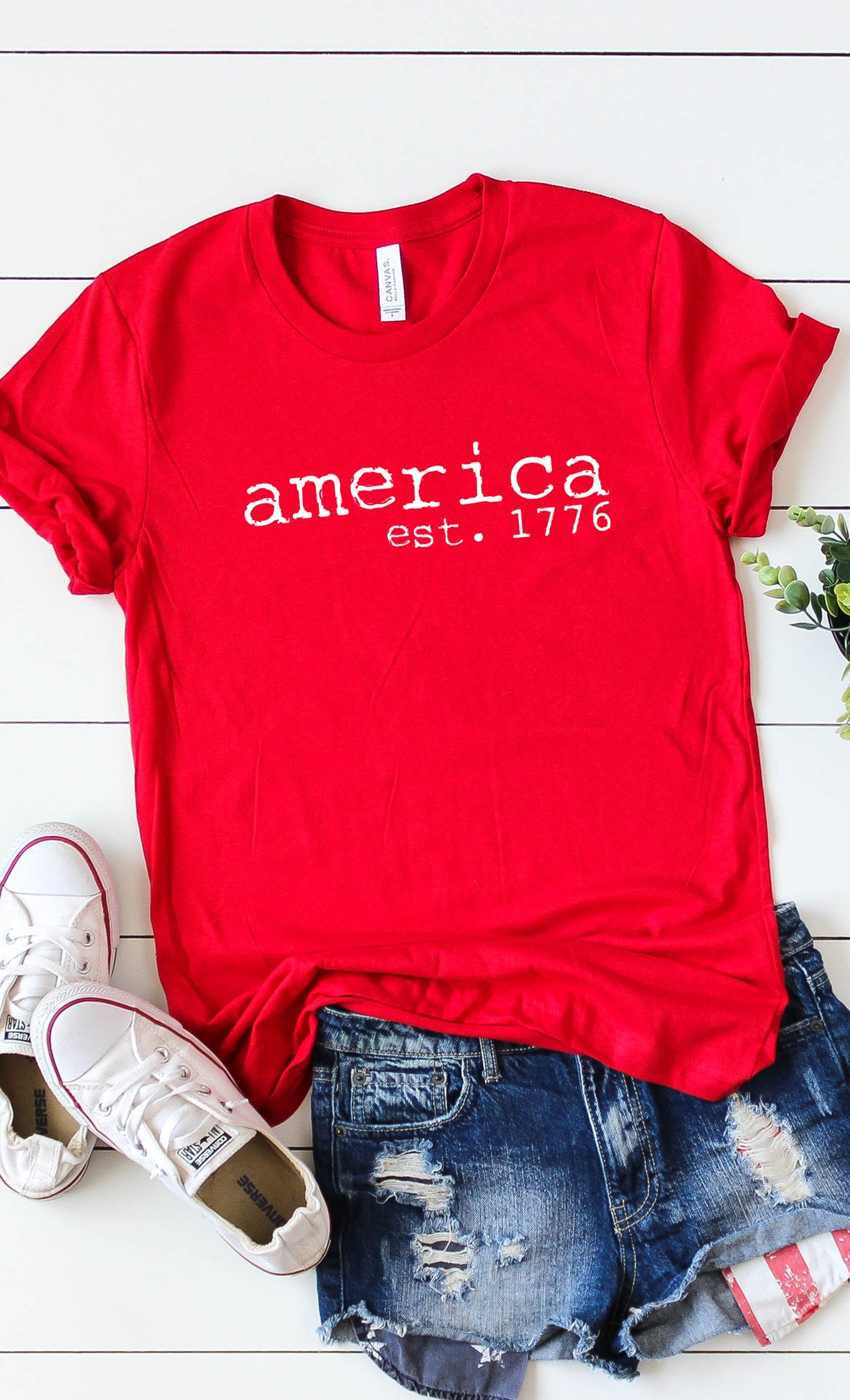 Trendy Patriotic T-Shirt