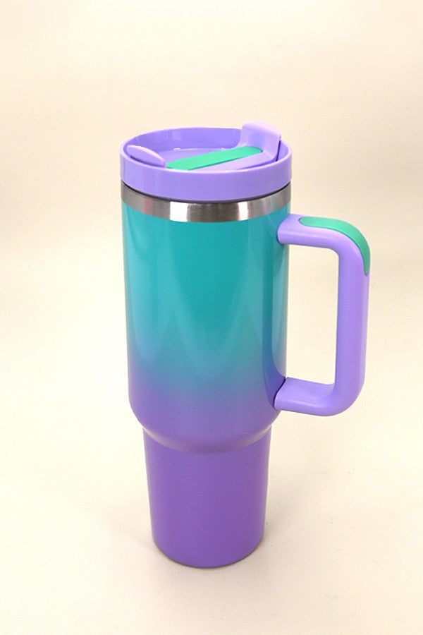 40oz Stainless Steel Tumbler w/ Handle