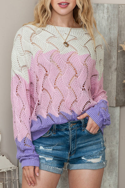 トップス PERVERZE Multiple Knit / pink 49c98b163902619f5e2e15d26b4a68