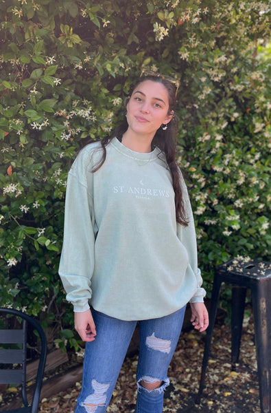 St. Andrews Corded Sweatshirt | Panama City Boutique Exclusive