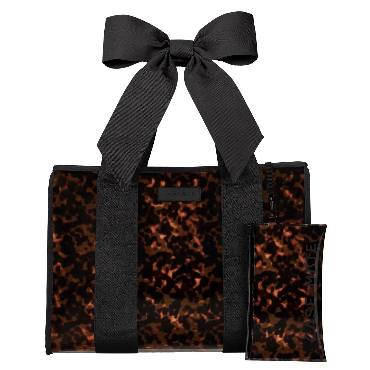 Case-Mate Jelly Tote Bag - Tortoiseshell Bow