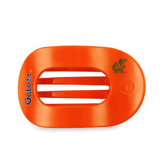 Teleties 'Go Gators!' Large Flat Round Clip