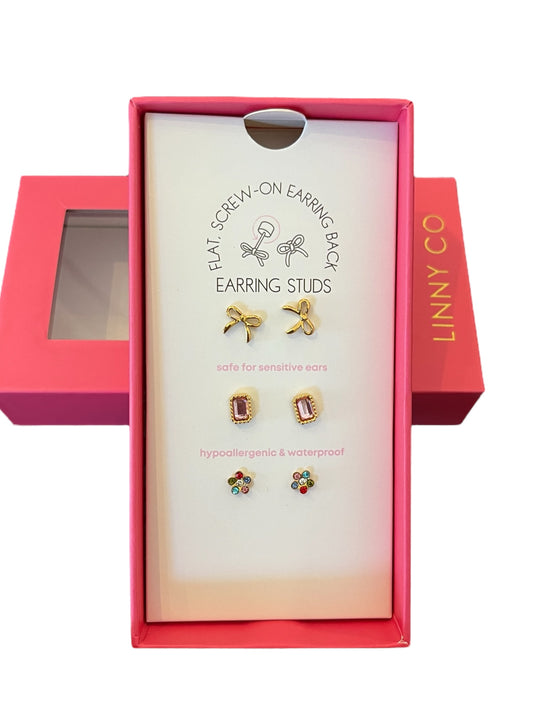 LINNY CO Screwback Stud Gift Set - The Darling Set
