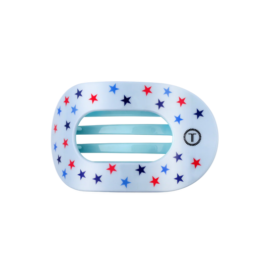 Teletie Medium Flat Round Clip