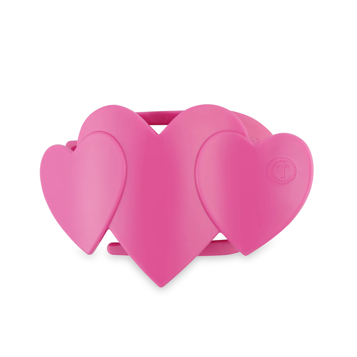 Teleties 'Heart to Heart' Medium Flat Hair Clip