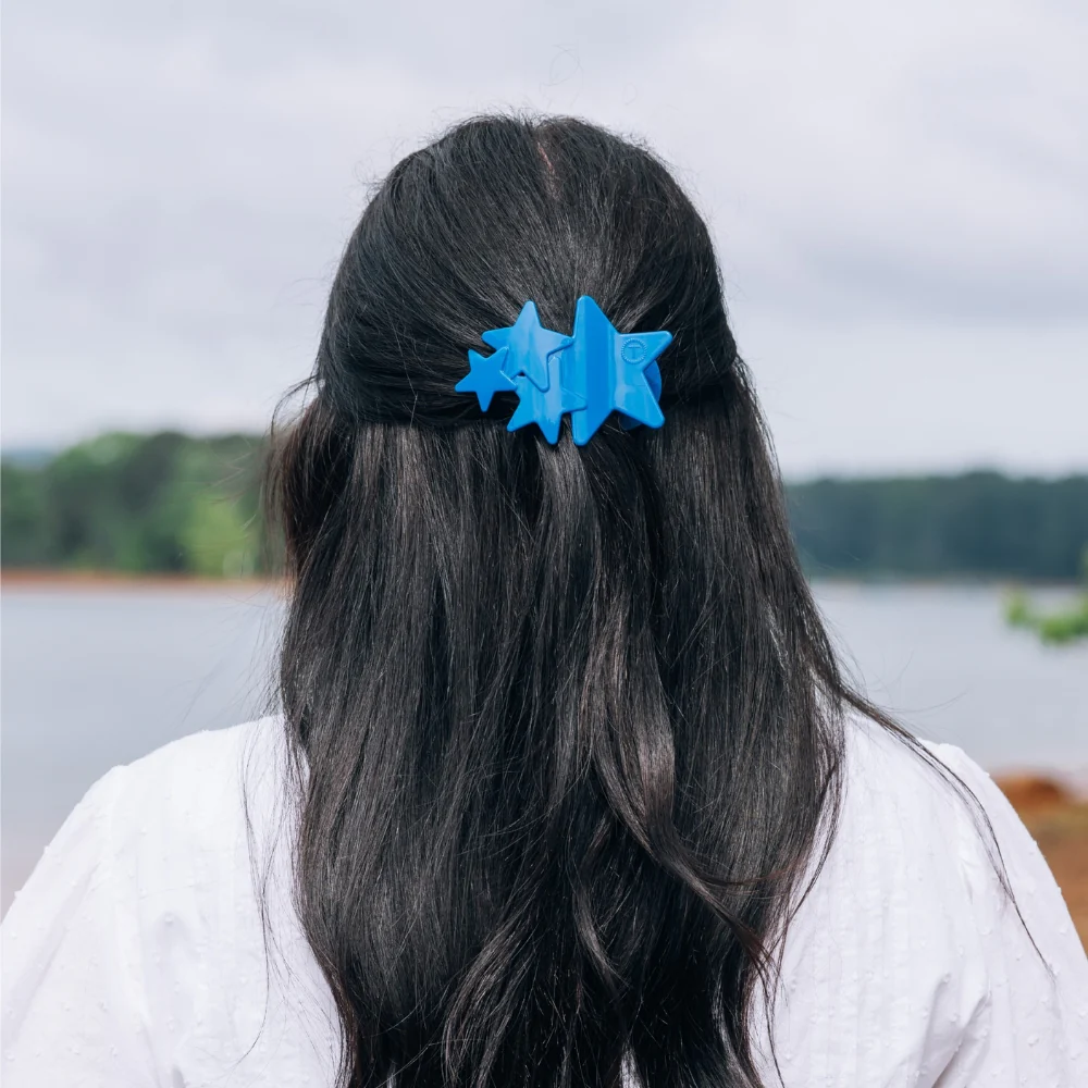 Teleties Shooting Stars Flat Hair Clip