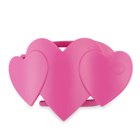 Teleties 'Heart to Heart' Large Flat Hair Clip