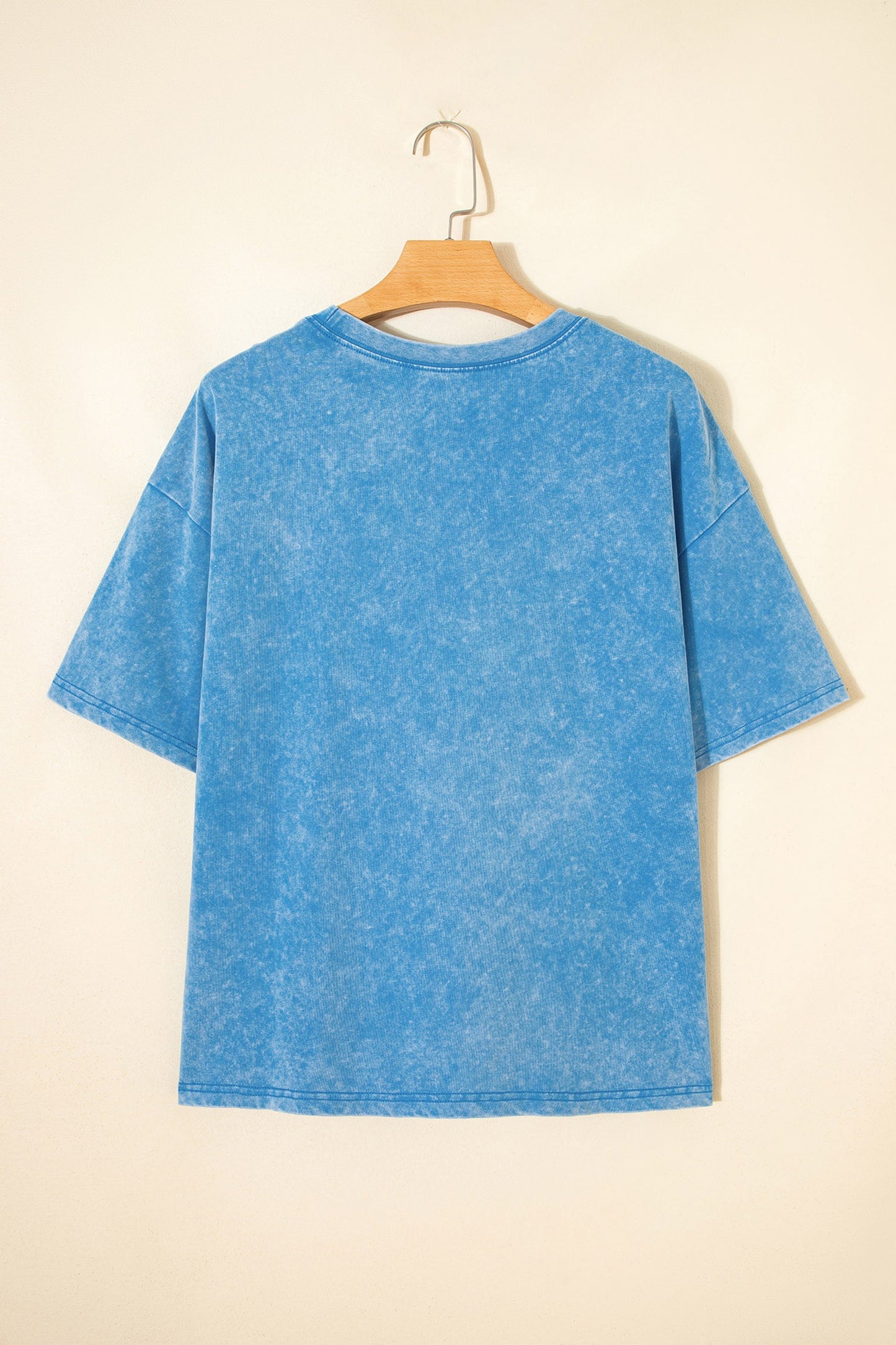 Blue 'USA' Mineral Washed T-Shirt