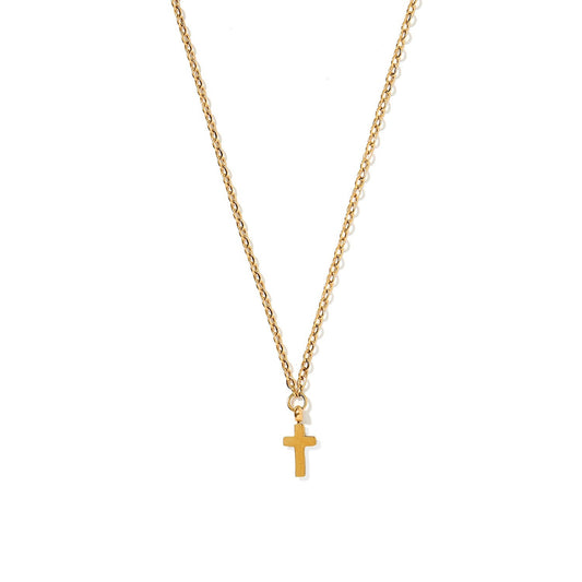 LINNY CO Necklace - Catherine Cross Gold