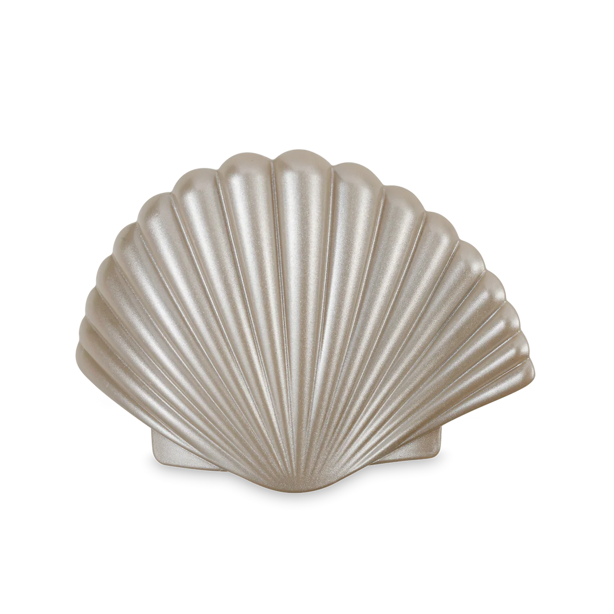 Teleties Shimmering Shell Medium Flat Hair Clip