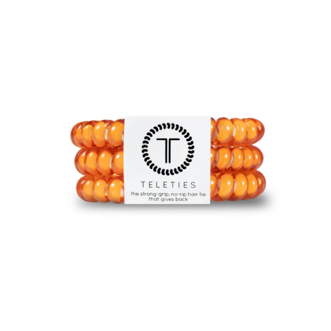 Teleties 'Pumpkin Spice' Large 3PK