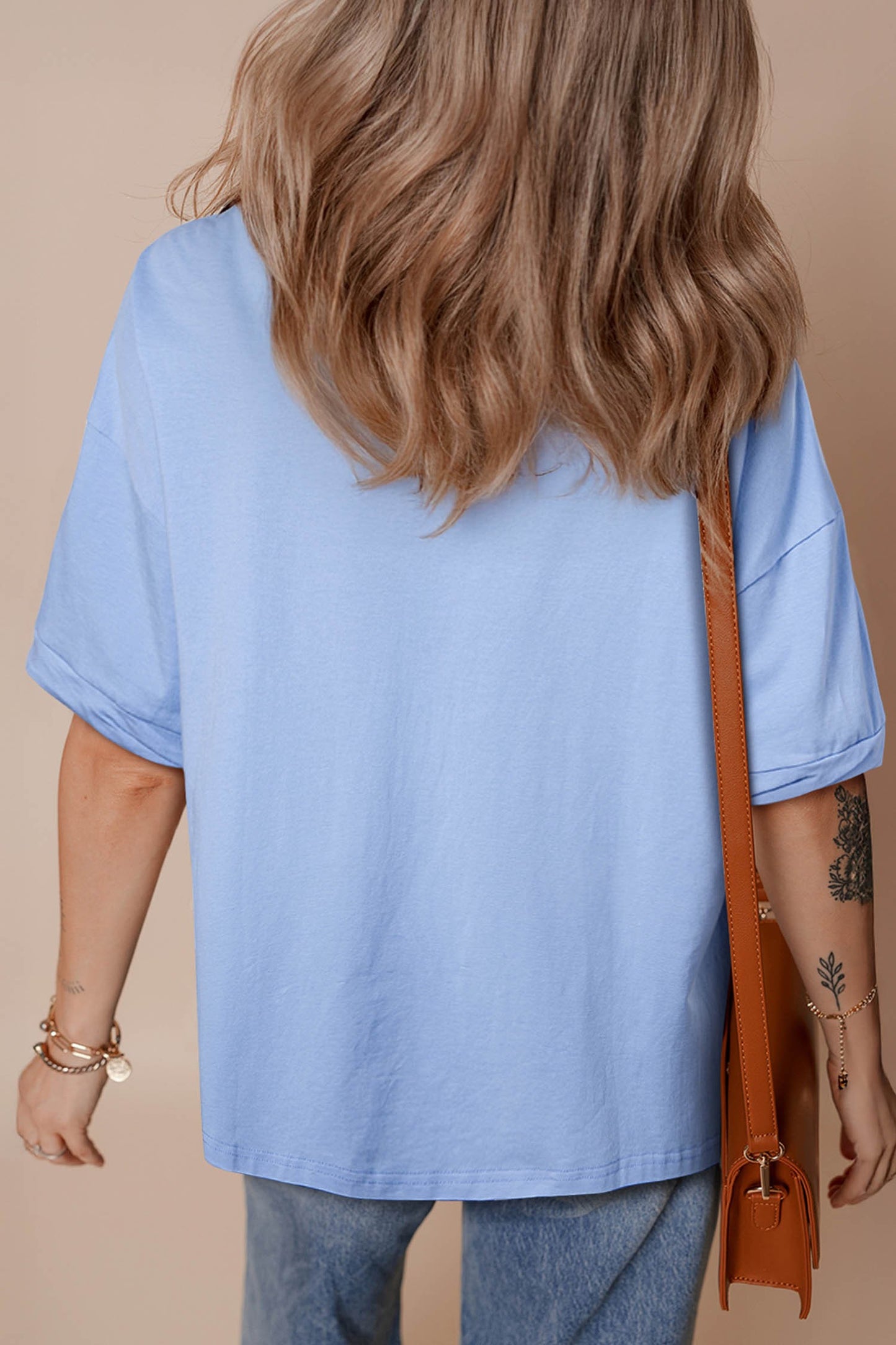 Blue '1776' American Flag T-Shirt