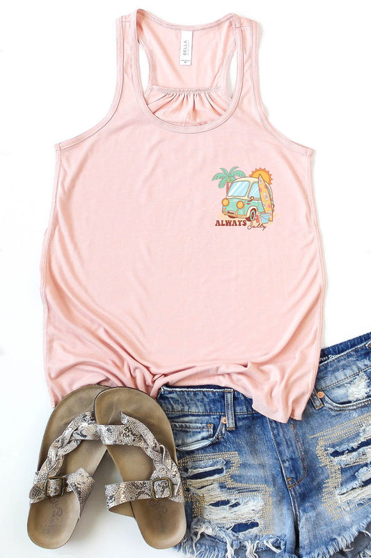 Peach Always Salty Trendy Tank