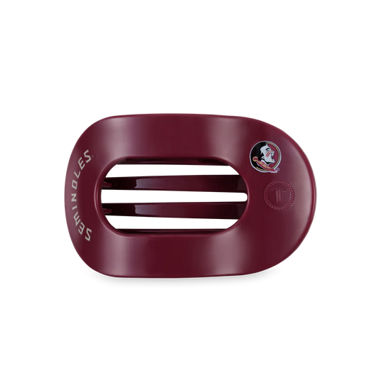 Teleties 'Go Noles!' Medium Flat Round Clip