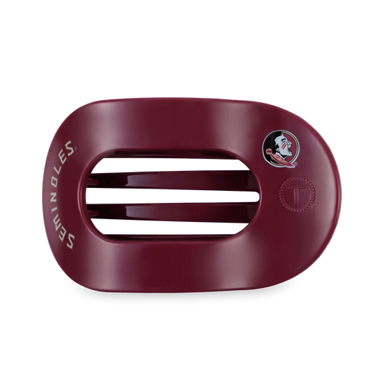 Teleties 'Go Noles!' Large Flat Round Clip