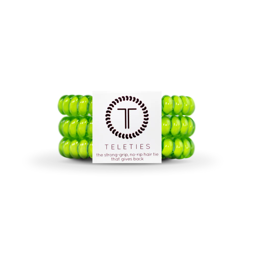 Teleties 'Lime' Large 3PK