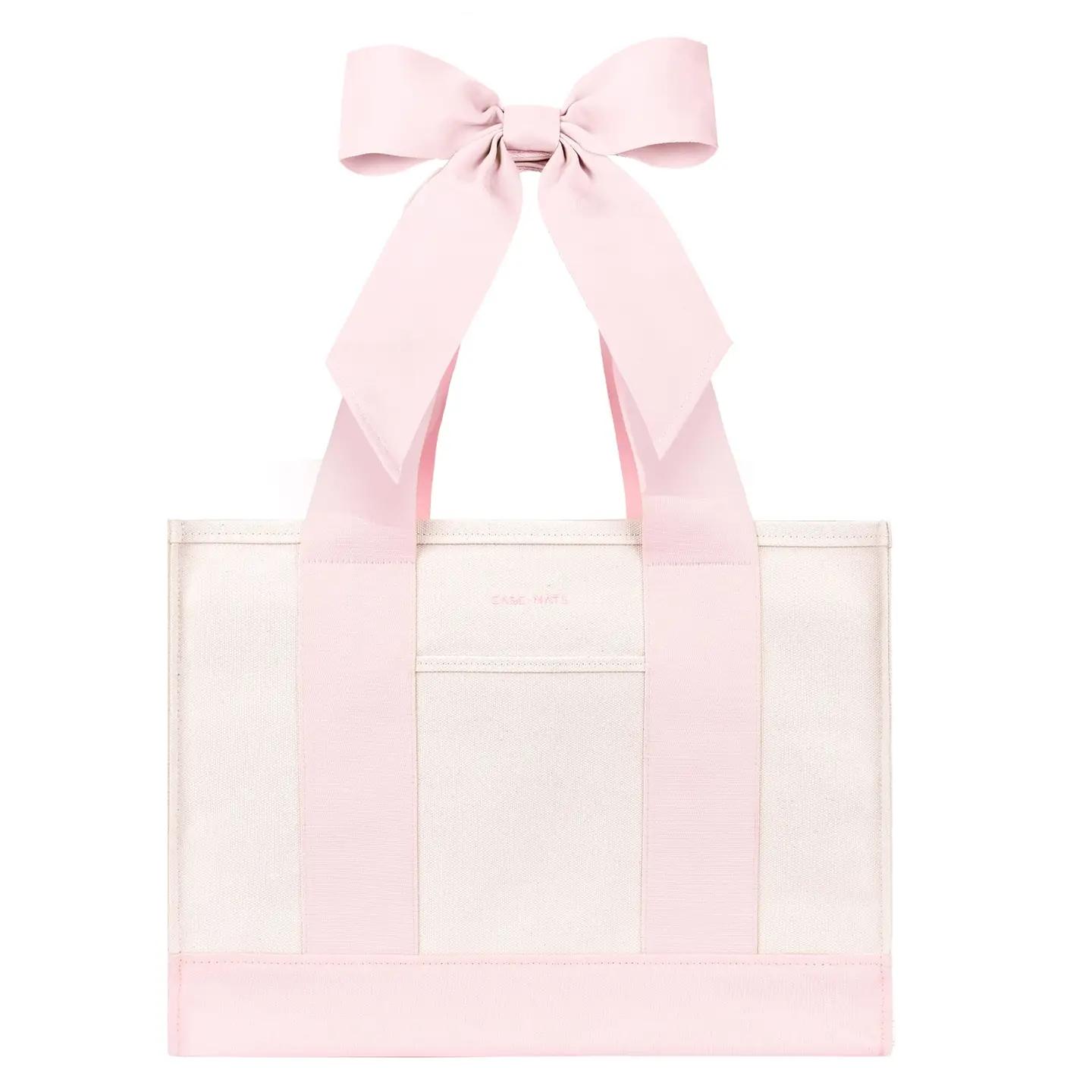 Case-Mate Canvas Tote Bag - Ballet Pink Bow