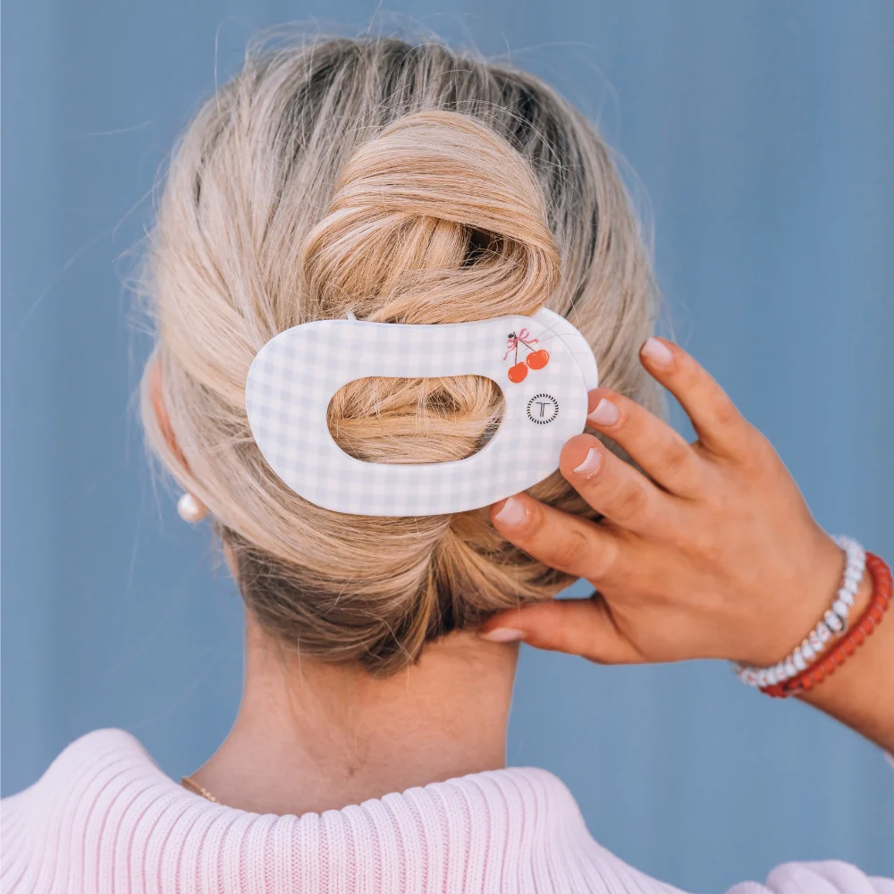 Teleties 'Basket of Cherries' Flat Hair Clip