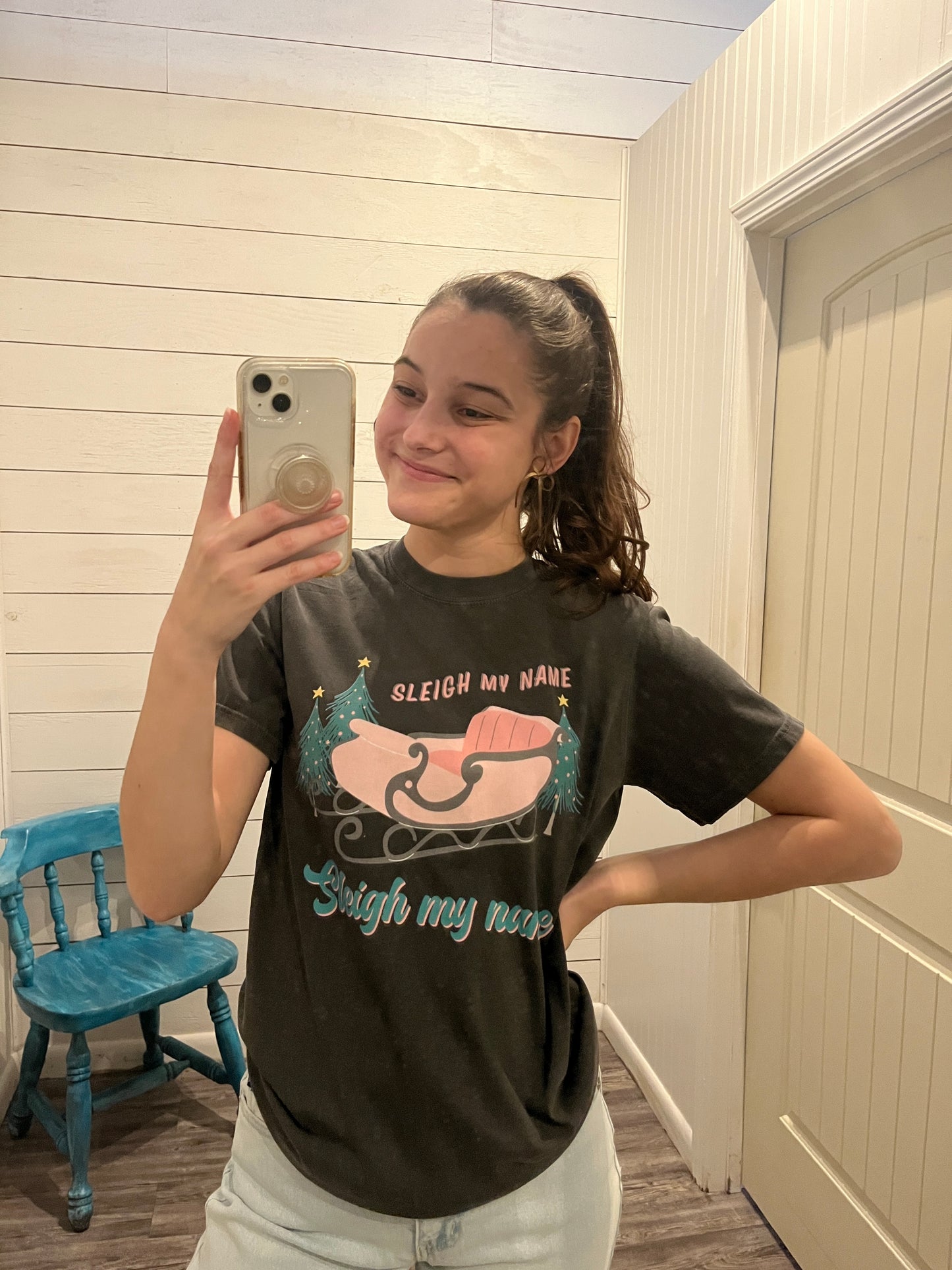 Pepper 'Sleigh My Name' Trendy Winter Tee