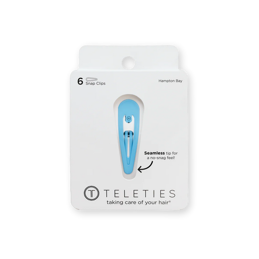 Teleties 'Hampton Bay' Snap Clip 6PK