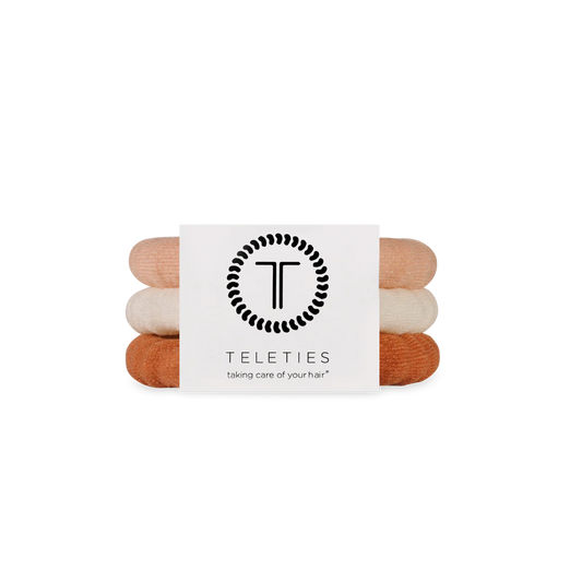 Teleties 'For the Love of Nudes' Nylon Small 3PK