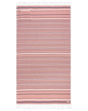 Sand Cloud Panama Stripe - Zipper Pocket -Dusty Pink