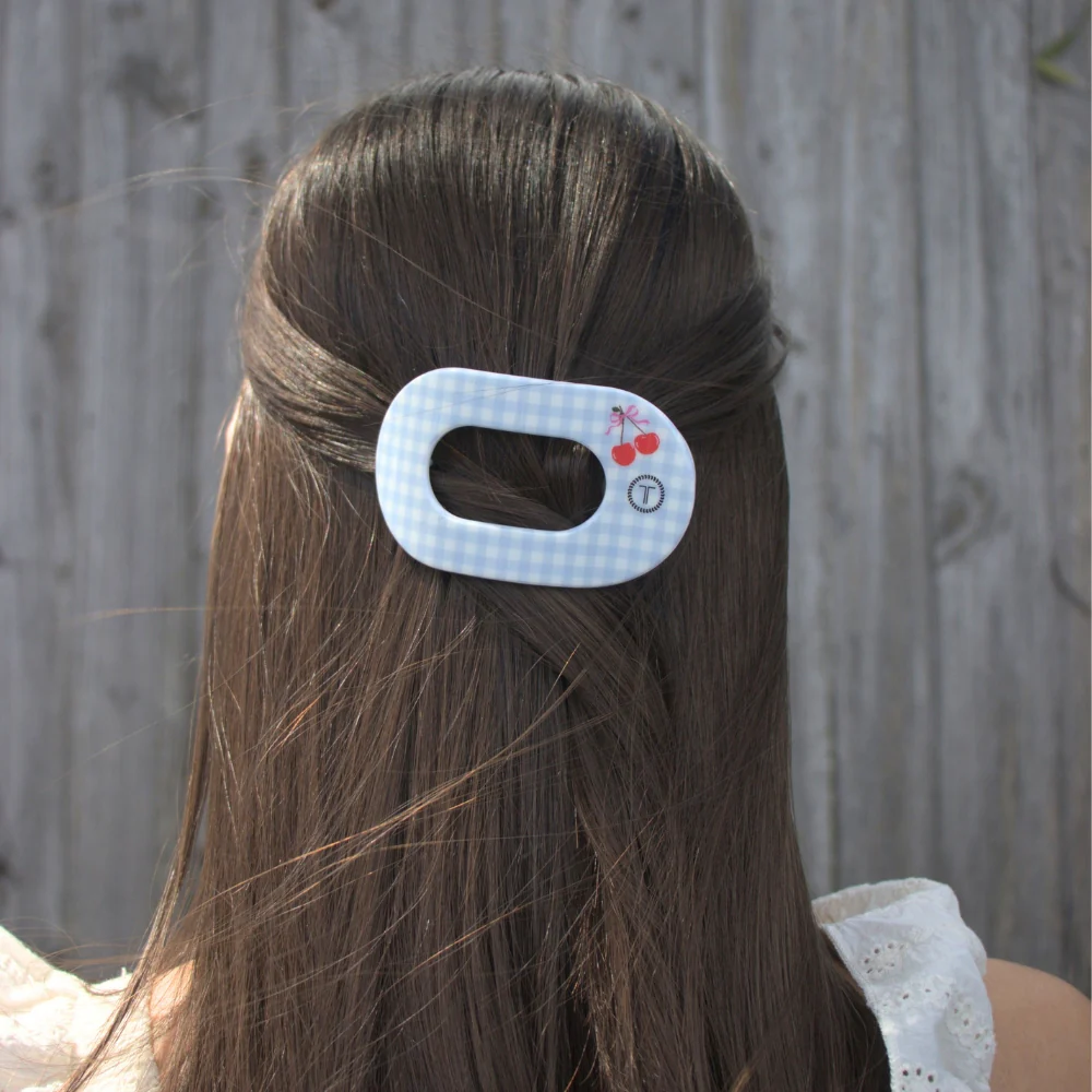 Teleties 'Basket of Cherries' Flat Hair Clip