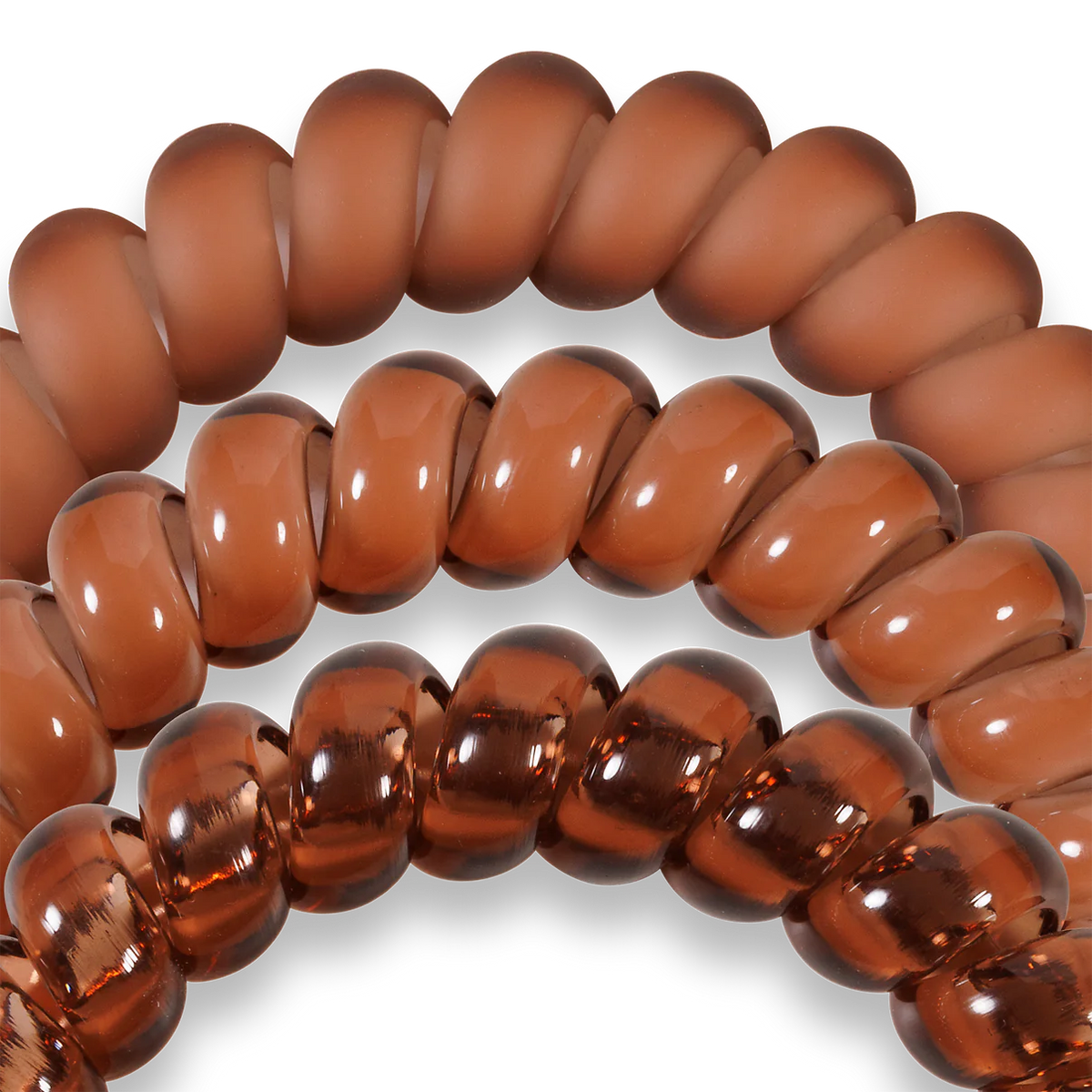 Teleties 'Mocha Mousse' Large 3PK