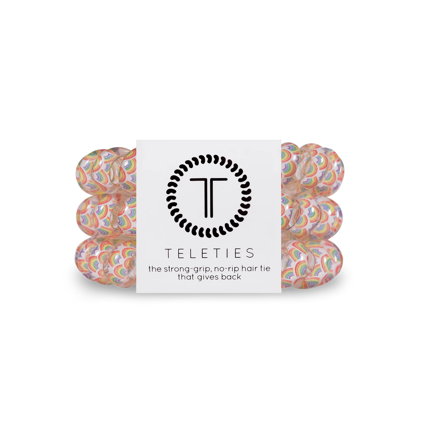 Teletie 'Rainbow Daze' Large 3PK