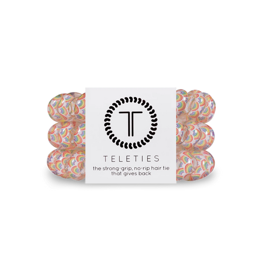 Teletie 'Rainbow Daze' Large 3PK